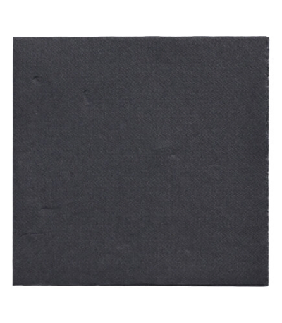 Product foto van Servetten DAILY Collection zwart set van 150