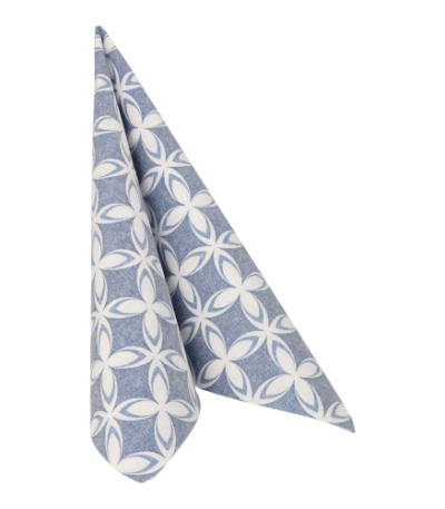 Product foto van Servetten "ROYAL Collection" 40x40 cm set van 20 Delft