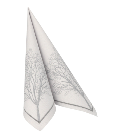 Product foto van Servetten ROYAL Collection 40x40 cm set van 50 Grief