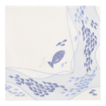 Product foto van Servetten ROYAL Collection 40x40cm set van 50 Fish