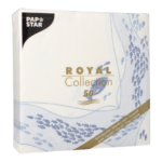 Product foto van Servetten ROYAL Collection 40x40cm set van 50 Fish
