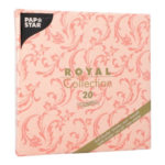 Product foto van Servetten "ROYAL Collection" nectarine set van 20