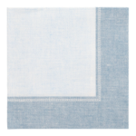 Product foto van Servetten arctisch blauw Linum ROYAL Collection set van 50