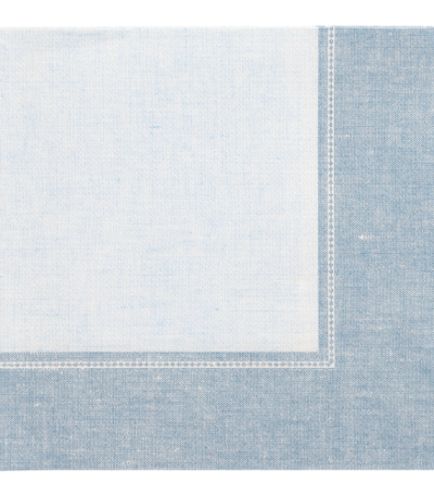 Product foto van Servetten arctisch blauw Linum ROYAL Collection set van 50