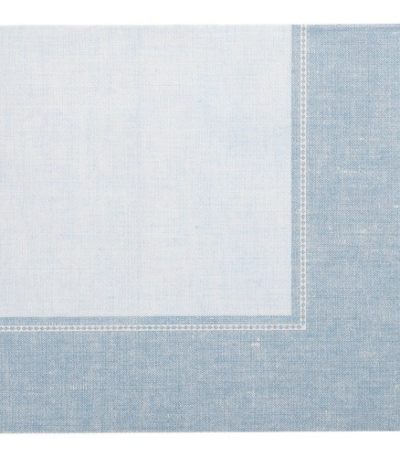 Product foto van Servetten arctisch blauw Linum set van 20