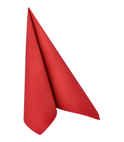 Product foto van Servetten bordeaux 40x40 cm set van 20 ROYAL Collection