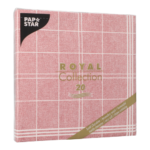 Product foto van Servetten bordeaux Kitchen Craft ROYAL Collection set van 20