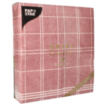 Product foto van Servetten bordeaux Kitchen Craft set van 50 ROYAL Collection