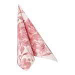 Product foto van Servetten bordeaux Rose set van 20 Royal Collection