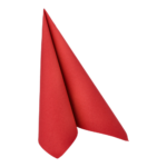 Product foto van Servetten bordeaux set van 50 ROYAL Collection 40x40 cm