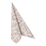 Product foto van Servetten bruin Damascato set van 50 ROYAL Collection