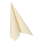 Product foto van Servetten champagne Casali Royal Collection 20 stuks