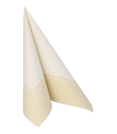 Product foto van Servetten champagne Linum ROYAL Collection 50 stuks