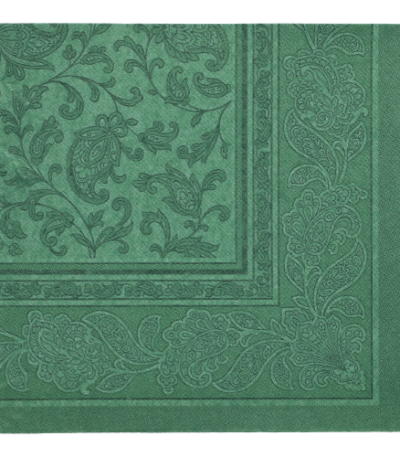 Product foto van Servetten donkergroen 40x40 cm set van 50 Royal Collection