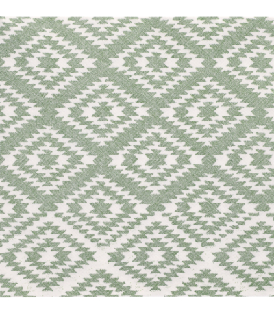 Product foto van Servetten donkergroen 40x40cm Ethnic Look set van 20 ROYAL Collection