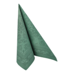 Product foto van Servetten donkergroen Arabesque ROYAL Collection set van 50
