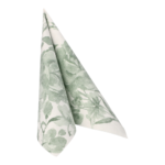 Product foto van Servetten donkergroen set van 50 ROYAL Collection Rose