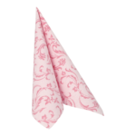 Product foto van Servetten fuchsia Damascato 40x40cm set van 50 ROYAL Collection