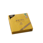 Product foto van Servetten geel 25x25 cm set van 20 Royal Collection