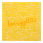 Product foto van Servetten geel 3-laags set van 20 Table Pleasures