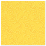 Product foto van Servetten geel Casali Royal Collection set van 50