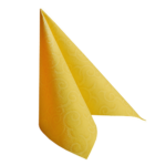 Product foto van Servetten geel Casali Royal Collection set van 50