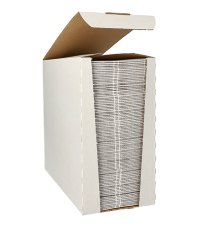 Product foto van Servetten grijs 1/6 vouw Kitchen Craft set van 100