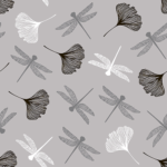 Product foto van Servetten grijs 3-laags 40x40cm set van 20 Ginko