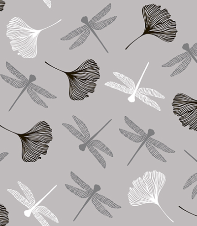 Product foto van Servetten grijs 3-laags 40x40cm set van 20 Ginko