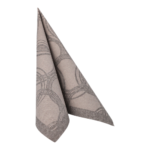 Product foto van Servetten grijs "Bubbles" set van 50 ROYAL Collection