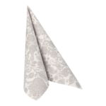 Product foto van Servetten grijs "Paisley" set van 50 ROYAL Collection