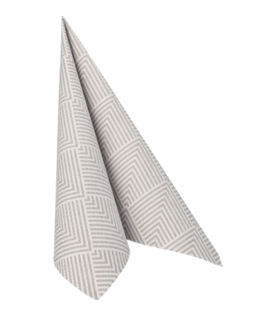 Product foto van Servetten grijze set van 50 Elegance ROYAL Collection