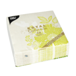 Product foto van Servetten groen 40x40 cm set van 50 ROYAL Collection Annabel