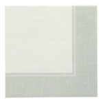 Product foto van Servetten jade groen set van 20 40x40 cm Royal Collection Linum