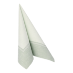 Product foto van Servetten jade groen set van 20 40x40 cm Royal Collection Linum