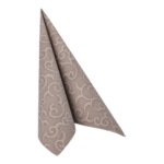 Product foto van Servetten karton grijs set van 20 Casali Royal Collection