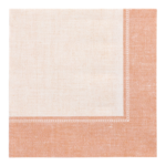 Product foto van Servetten karton terracotta set van 50 40x40cm Royal Linum