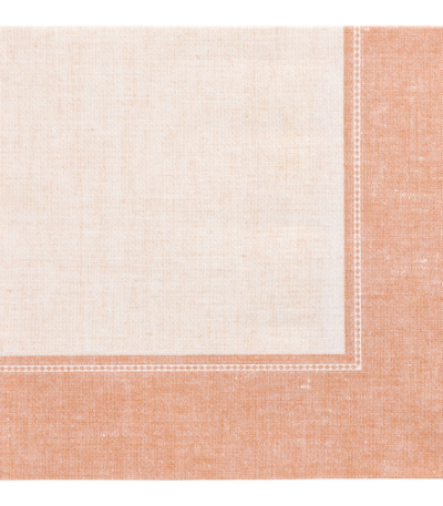 Product foto van Servetten karton terracotta set van 50 40x40cm Royal Linum