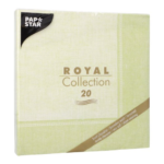 Product foto van Servetten lichtgroen Linum ROYAL Collection set van 20