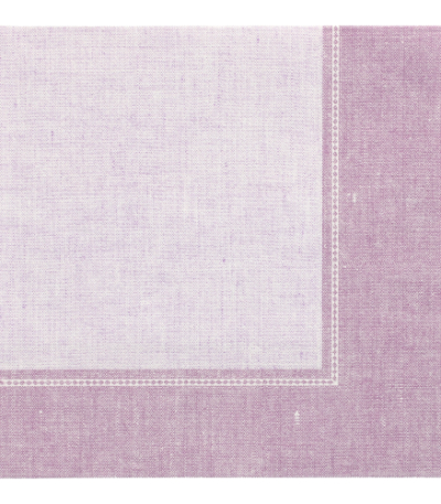 Product foto van Servetten lila set van 50 40x40cm Royal Collection Linum