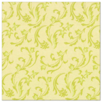 Product foto van Servetten lime "Damascato" 40x40cm set van 50 ROYAL Collection