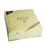 Product foto van Servetten lime "Damascato" 40x40cm set van 50 ROYAL Collection