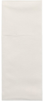 Product foto van Servetten met bestekzakjes airlaid wit set van 100