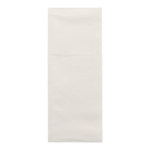 Product foto van Servetten met bestekzakjes airlaid wit set van 100