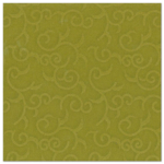 Product foto van Servetten olijfgroen Casali Royal Collection 50 stuks