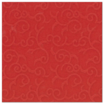 Product foto van Servetten rood Casali Royal Collection set van 50