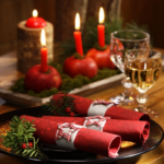 Product foto van Servetten rood Just Stars set van 20