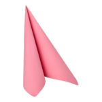 Product foto van Servetten roze 1/4 vouw set van 50 Royal Collection