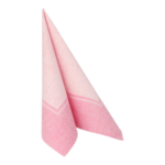 Product foto van Servetten roze Linum 40x40cm set van 20