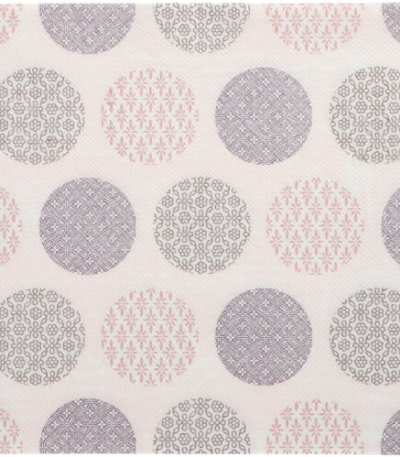 Product foto van Servetten roze Rococo set van 50 40x40cm